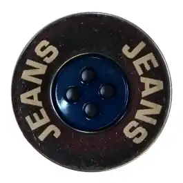 Flitsaanbieding Metalen knoop jeans blauw van RESTYLE 007.84189