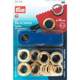 Beste Prijs Nestelringen 14 mm goudkleurig van PRYM-dd 022.541373