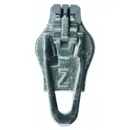 Hoge Kwaliteit Ritssluiting 4C zilver voor deelbare nylon spiraalritsen van ZlideOn 081.10403