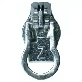 Laatste Versie Ritssluiting 8C zilver voor deelbare spiraalritsen van ZlideOn 081.10613