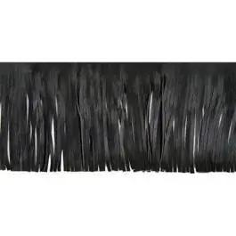 Zwart franjeband 100mm van RESTYLE 017.1173.100 Alleen Vandaag