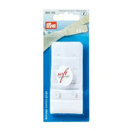 Actieprijs Prym BH verlengstuk 40mm, wit
