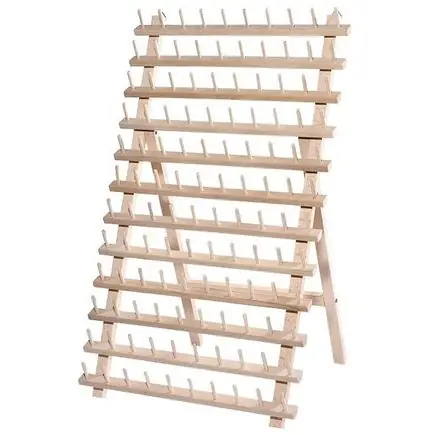 Nieuw Houten garenrek, 36x66cm