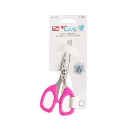 Voordeelprijs Prym Love schaar met microvertanding, 13.5cm