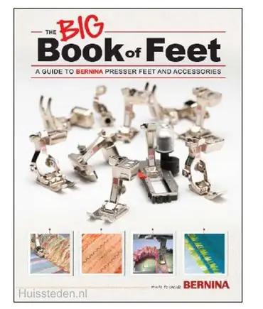 Gratis Retour Bernina the BIG Book of Feet
