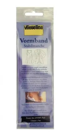 Lage Prijs Vlieseline vormband, zwart