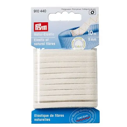 Aanbieding Prym Elastiek van natuurlijke vezels, 5mm