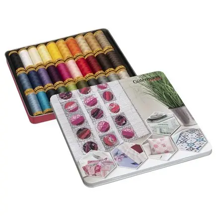 Aanbieding Gutermann Quilt- Naaigarenset Opbergblik Katoen 30st