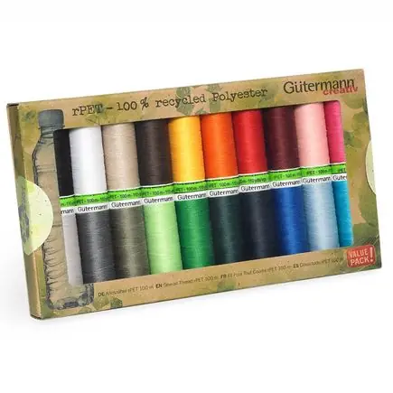 Gütermann PET set-20st, 100% gerecyclede PET-flessen Koop Online