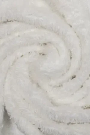 Badstof bamboe, dubbelzijdig bruikbaar, off-white. BB020 Betaalbaar