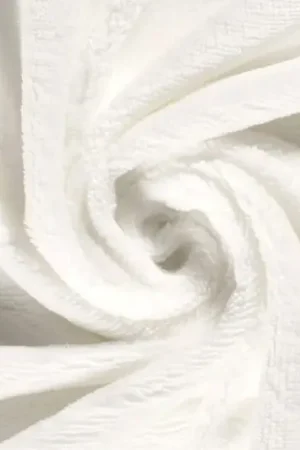 Beste Prijs Badstof bamboe, dubbelzijdig bruikbaar, offwhite. BB051