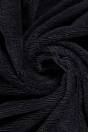 Badstof bamboe, dubbelzijdig bruikbaar, donkerblauw. BB008 Laatste Versie