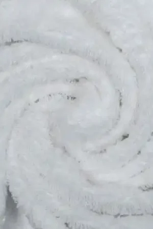 Badstof bamboe, dubbelzijdig bruikbaar, wit. BB001 Beperkte Voorraad