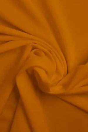 Travelstof, zware kwaliteit, soepelvallend, geel. HV580 Laatste Kans