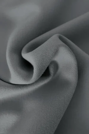 Superprijs Wool touch stof, licht grijs mêlee. WT970