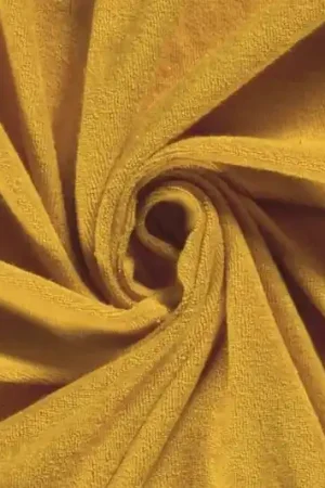 Badstof stretch, oker. BDS.034 Laatste Kans