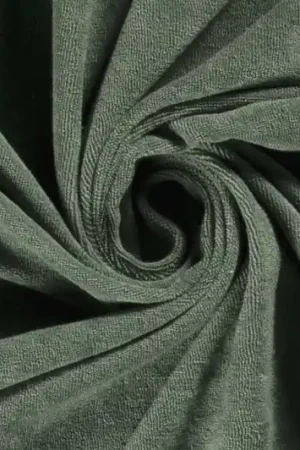 Badstof stretch, oud mint. BSTR.022 Seizoensaanbieding