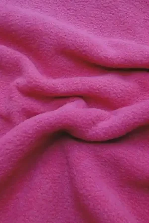 Aanbieding Fleece stof, donker cerise . FL014
