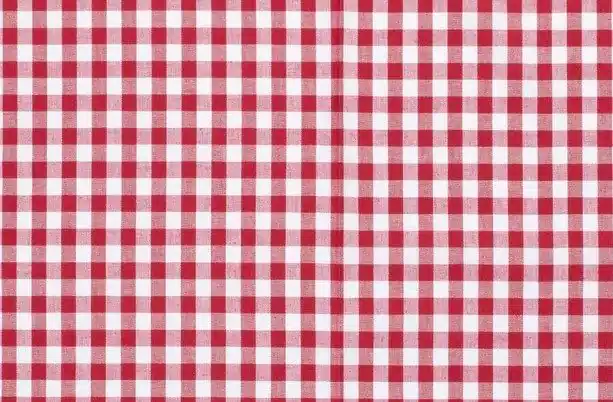 Katoen stof ruit, rood, 1.0R015 Fabrieksprijs