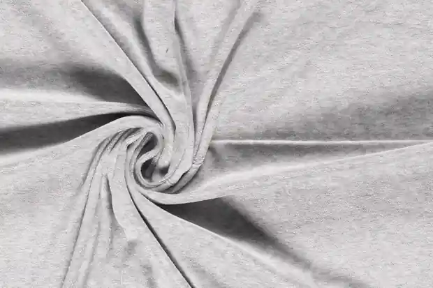 Tijdelijk Beschikbaar Nicky velours stof lichtgrijs melee, kleur 063, NV063