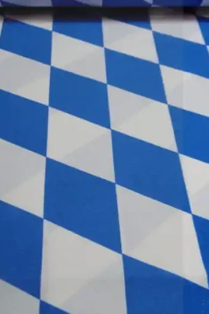 Texture Stof, wieber print, beiers blauw wit B0347 Actieprijs