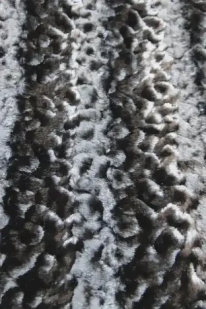 Astracan stof, grijs/blauw X472 Exclusieve Aanbieding