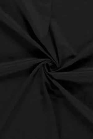 Alleen Vandaag Tricot viscose stof zwart, TV069