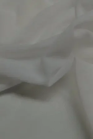 Beperkt Aanbod Tule mesh kant wit. C950