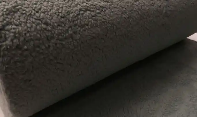 Aanbieding Borg stof, teddy, mint. TB023