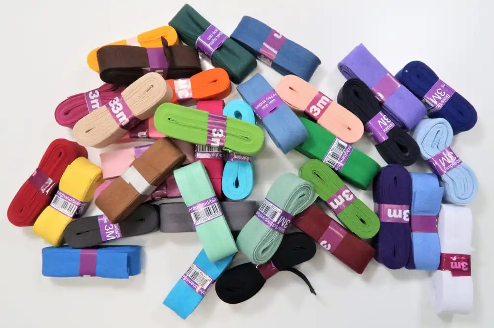 Lage Kosten Biaisband katoen – 33 kleuren