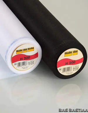 Koopje Vlieseline H200, in het wit of zwart