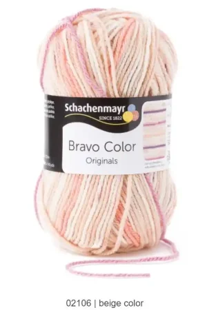 Schachenmayr Bravo Color garen, Diverse kleuren Direct Beschikbaar