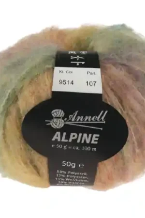 Snelle Levering Annell Alpine – 7 kleuren.