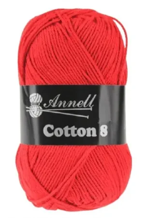 Annell Cotton 8 – 49 kleuren. Fabrieksprijs