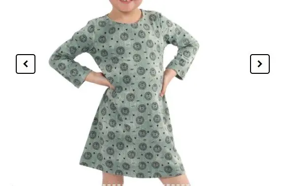 Tijdelijk Beschikbaar Annie do-it-yourself patroon – Jurkje met lange mouwen kleuter