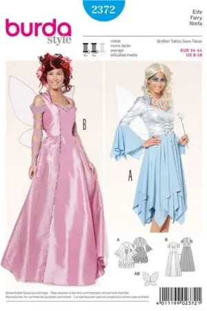 Beperkt Aanbod Burda Style, naaipatroon elfkostuum. – 2372