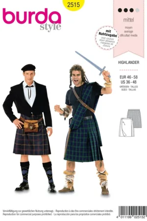 Betaalbaar Burda Kids Style, naaipatroon Highlander. – 2515