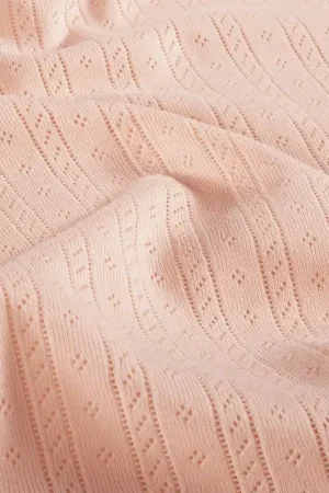 Ajour jersey zalm Betrouwbaar