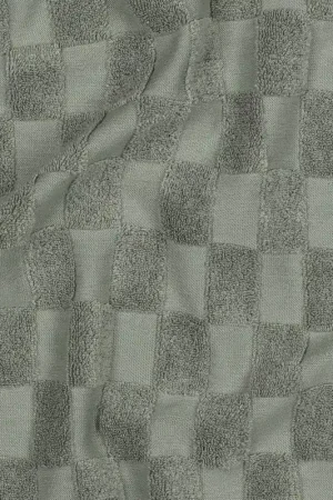 Badstof checks groen Voordeelprijs