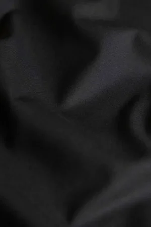 Bamboo | recycled polyester stretch zwart Korting