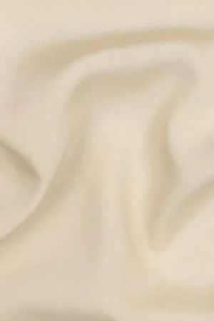 Viscose radiance uni beige Gecertificeerd