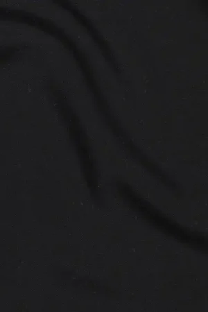 Viscose radiance uni zwart Gratis Verzending