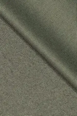 Bamboo | recycled polyester strepen olijfgroen Gratis Verzending