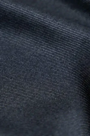 Bamboo | recycled polyester strepen denim Snelle Levering