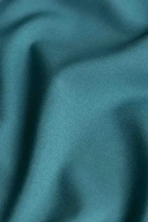 Bamboo | recycled polyester stretch petrol Aanbieding