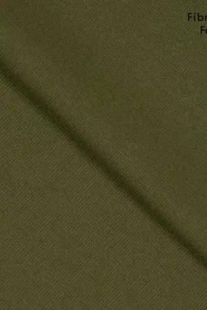 Veilige Betaling Fibre Mood - Boordstof rib jungle green