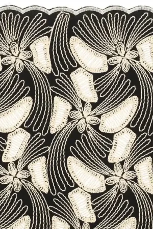 Anouk broderie offwhite\\/zwart Nieuw