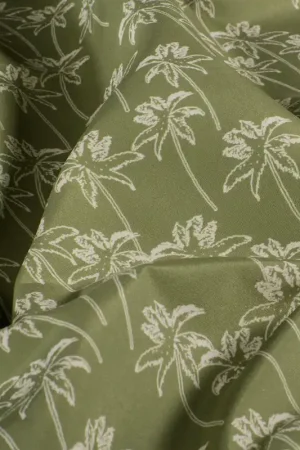 Zwembroek stof recycled quick dry palmbomen Uitverkoop