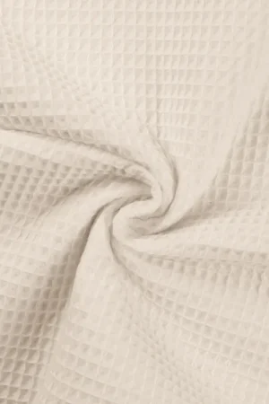 Wafelkatoen ecru Bestseller