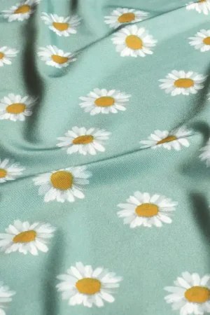 Lage Prijs Lycra swimwear bloemen mintgroen